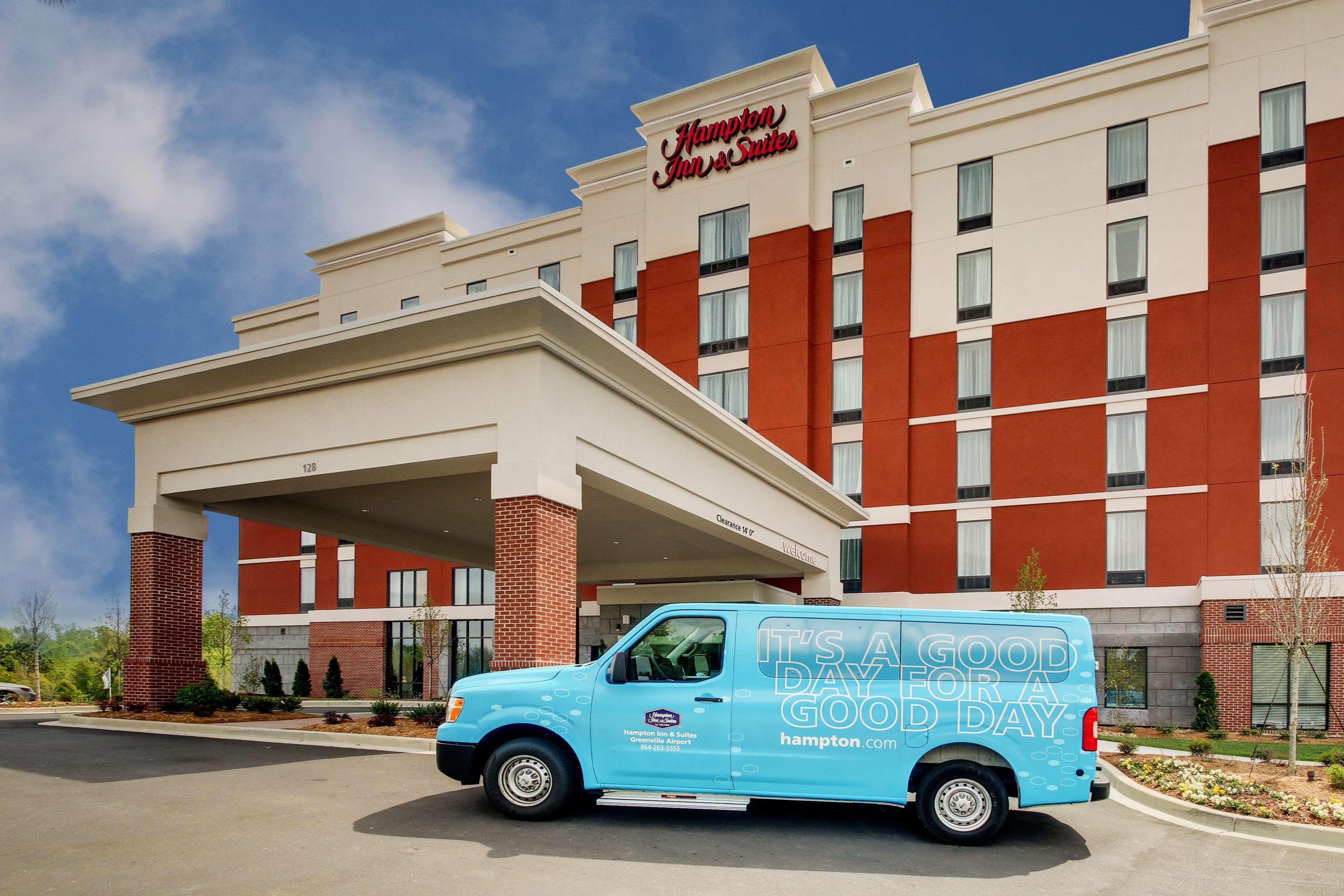 Hampton Inn & Suites Greenville Airport Exteriör bild